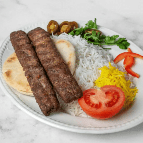 Kebeb koobideh lams- en kalfsgehakt