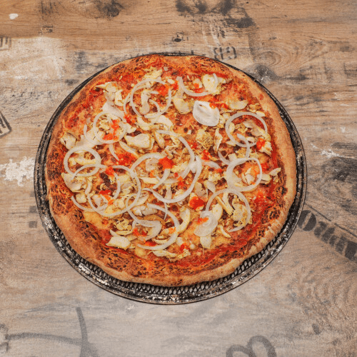Pizza kip tandoori 32 cm