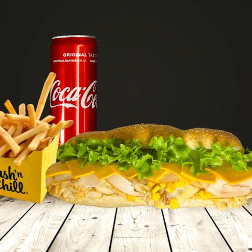 Chicken teta menu