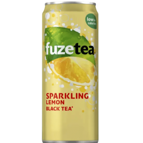 Fuze Tea Sparkling Lemon Black Tea 330ml