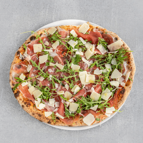 Pizza parma e parmigiano