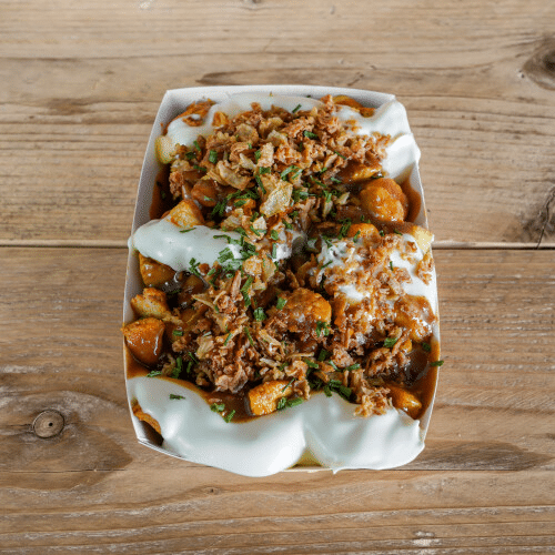 Friet kip oorlog