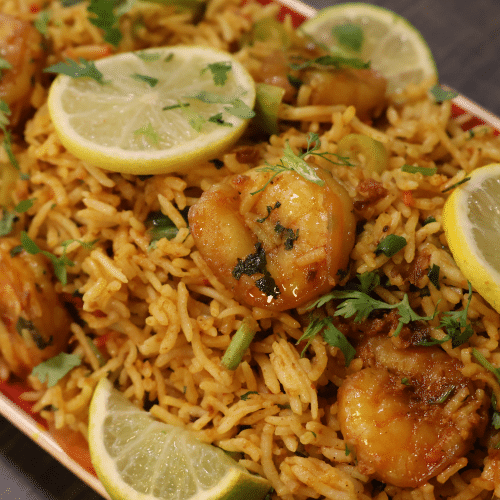 King garnalen biryani
