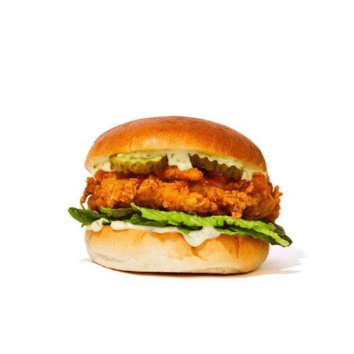 Classic chicken burger