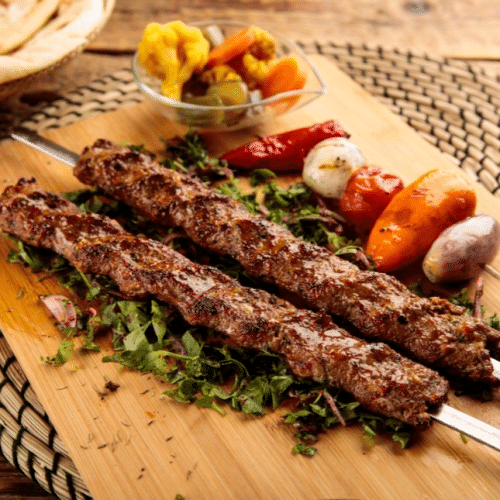Adana kebab schotel