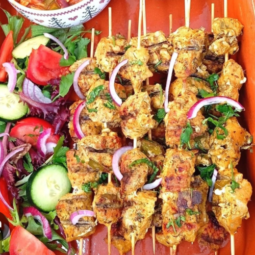 chicken pinchos kebab