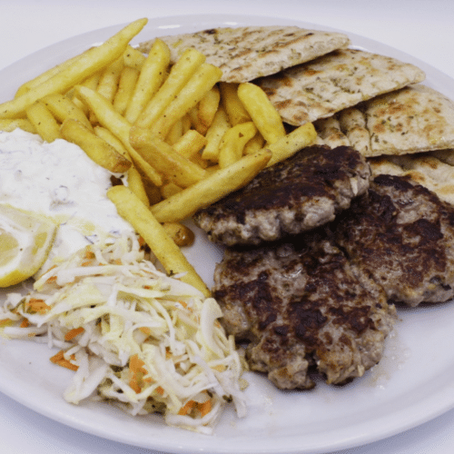 Beef burgers schotel