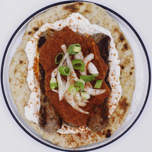 Kebab yogurtlu
