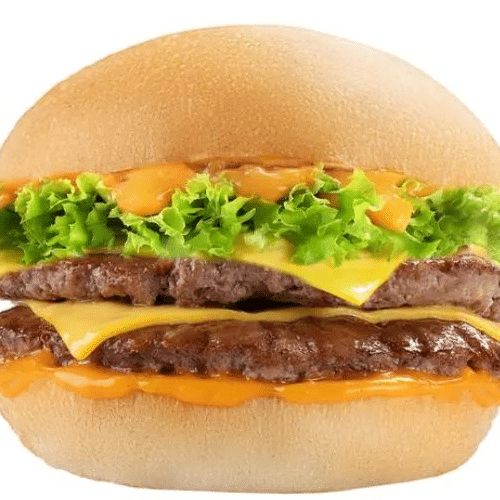 Dubbele cheeseburger