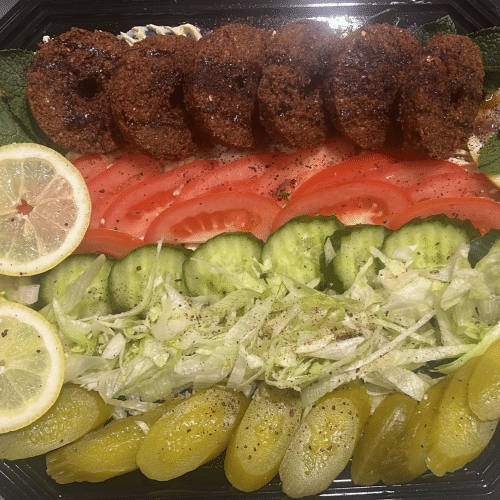Falafel met groenten