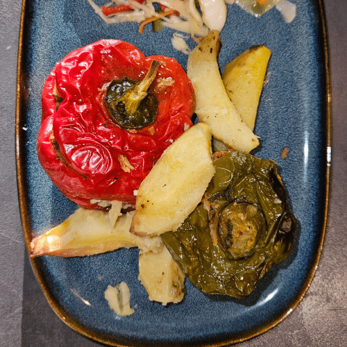Gevulde paprika's, gemista