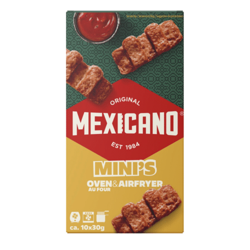 10x Mexicano Mini's oven & airfryer