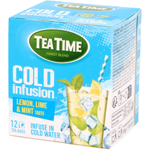 12 Cold Infusion ijsthee Lemon, Lime & Mint
