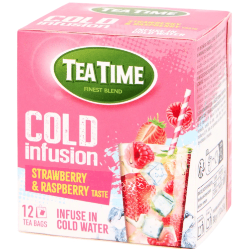 12 Cold Infusion ijsthee Strawberry & Raspberry