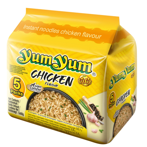 5x Yum Yum chicken noodles