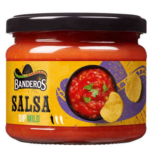 Banderos salsa dip mild 300 gram
