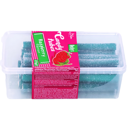Becky's candy tubes Raspberry 275 gram