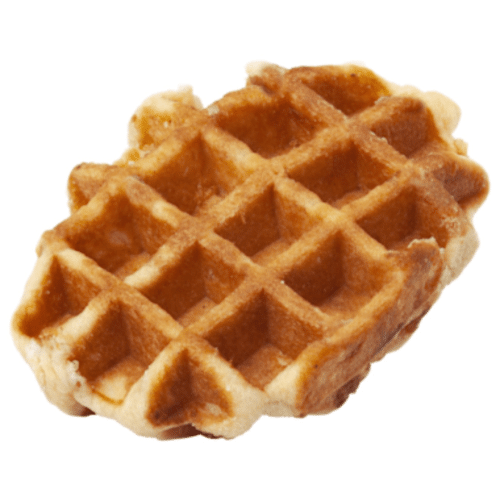 Belgische suikerwafel met roomboter