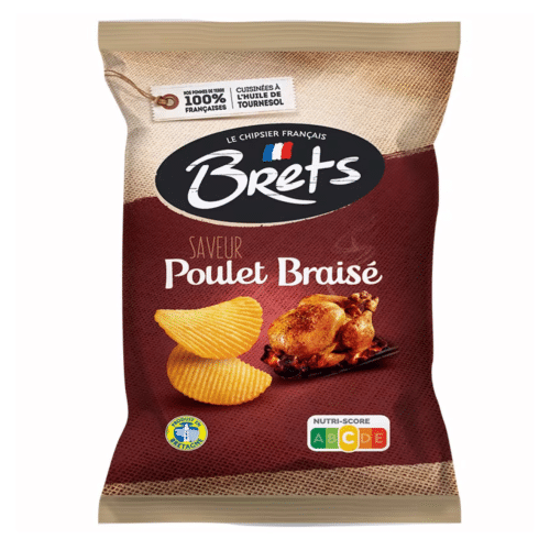 Brets Chips braised chicken 125 gram