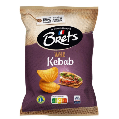 Brets Chips kebab 125 gram