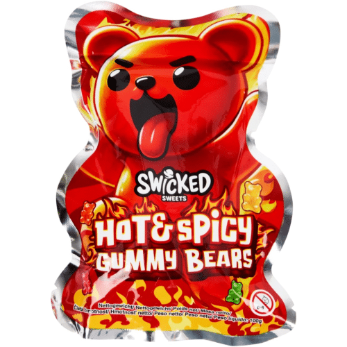 Gummy Bears Hot & Spicy 100 gram