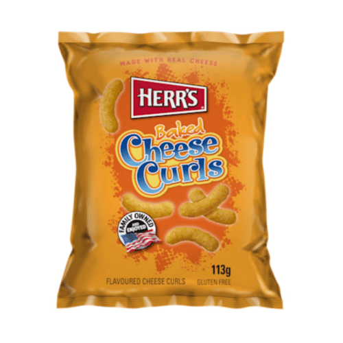 Herr's Baked Cheese Curls 113 gram