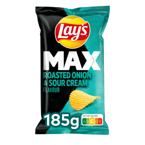 Lay's Max roasted onion & sour cream