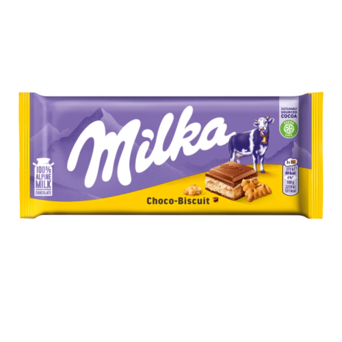 Milka Chocoladereep choco-biscuit