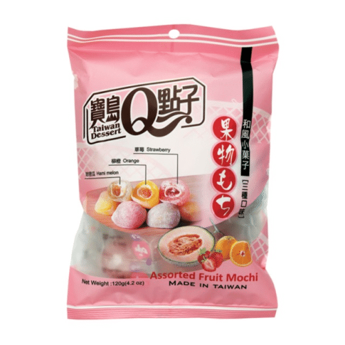 Mini mochi fruit 120 gram