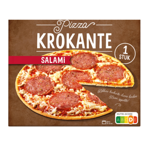 Pizza krokante salami