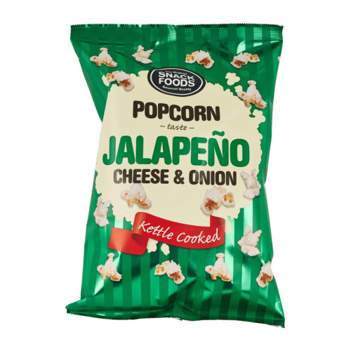 Popcorn jalapeno, kaas en ui 65 gram