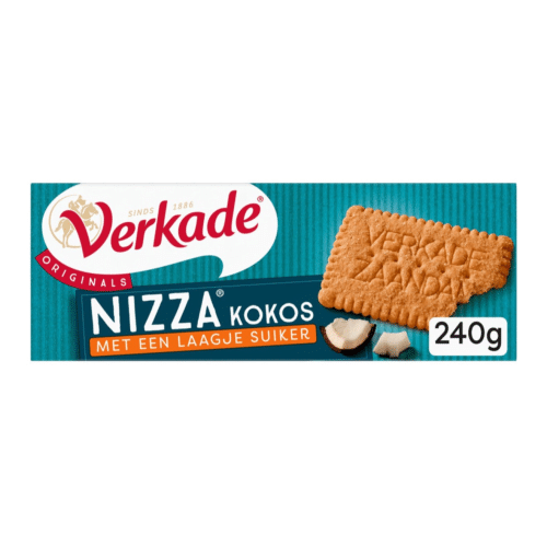 Verkade Nizza kokos 240 gram