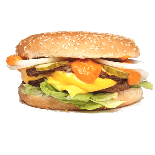 Super cheeseburger