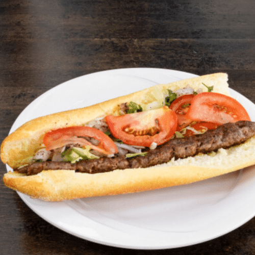 Adana kebab menu