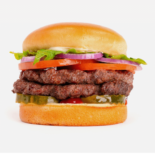 Double beef burger