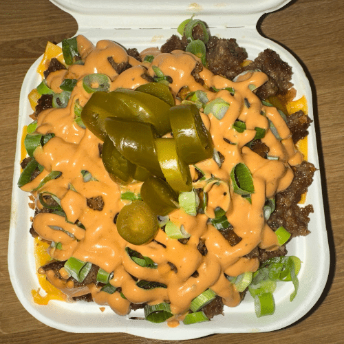 Loaded fries beef