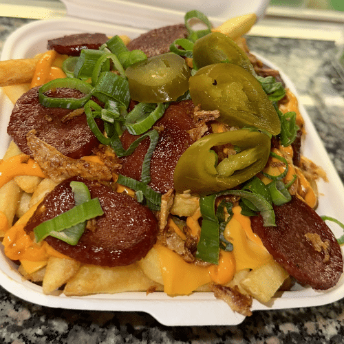 Loaded fries sucuk