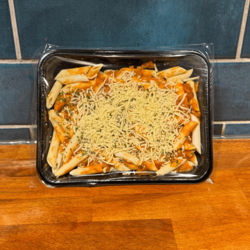 Huisgemaakte pasta bolognese (halal)