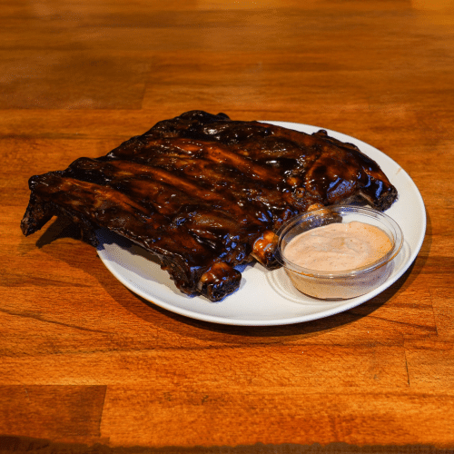 Zoete kalfsspareribs