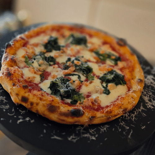 Pizza vd maand: Pizza salmone