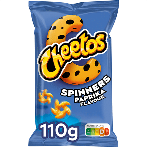 Cheetos spinners paprika