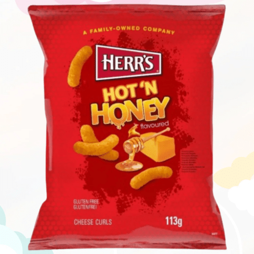 Herr's Hot Honey Cheese Curls