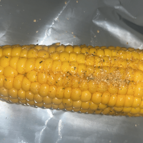 Maiskolf met Cajun kruiden