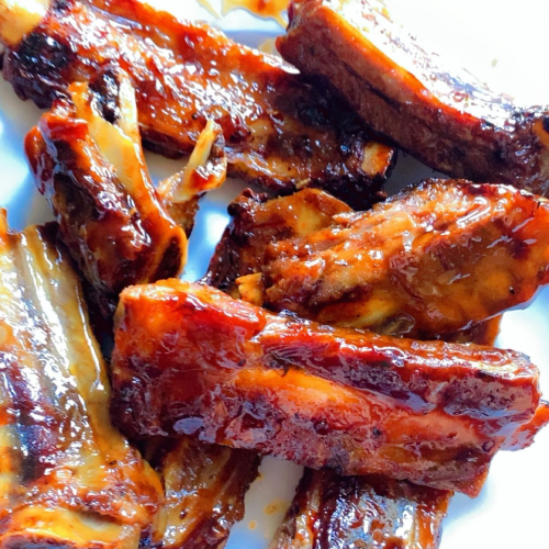 Kalf spareribs sweet