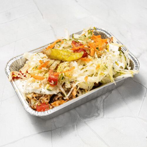 Kapsalon kip groot