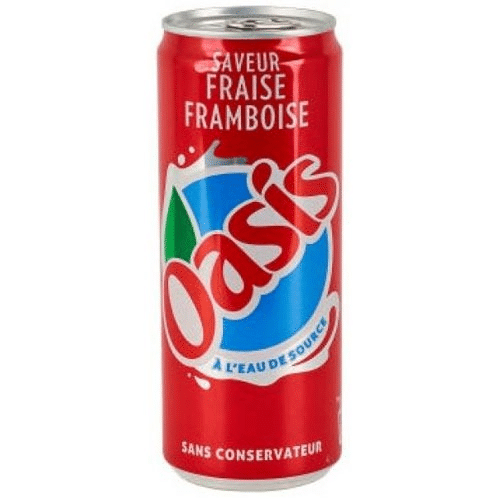 Oasis raspberry strawberry 330ml