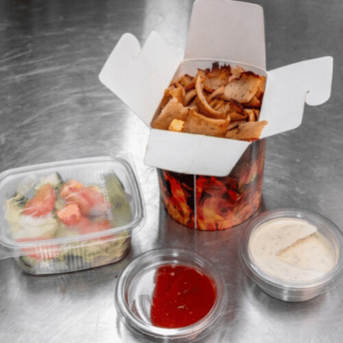 Dönerbox lam, klein