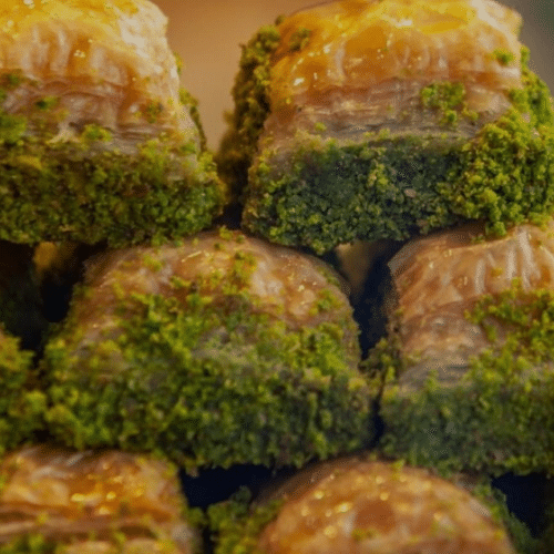 Baklava met pistache 6 stuks