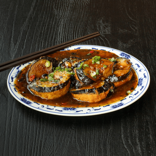 Spicy eggplant with minced pork