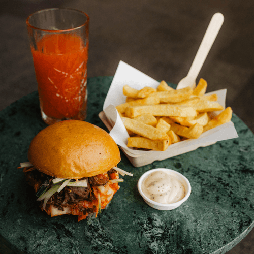 Duckburger menu